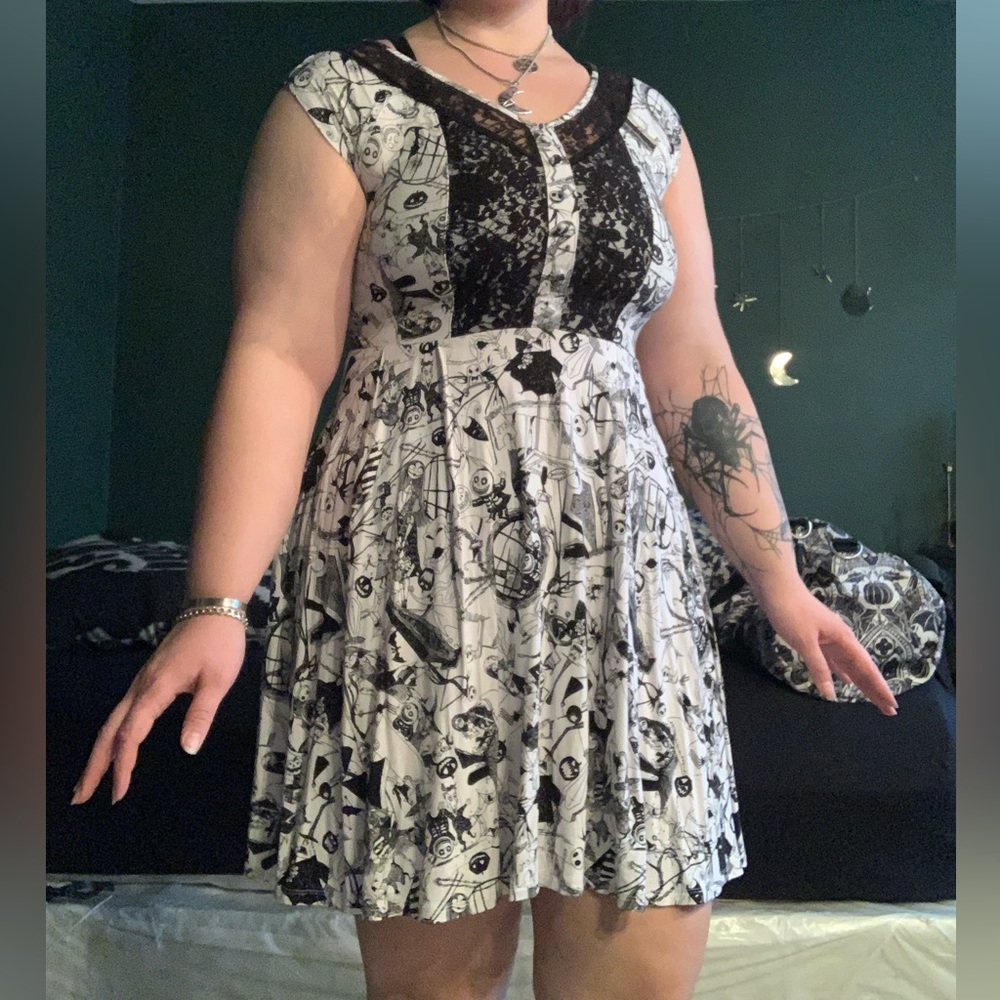 nightmare before christmas skater dress